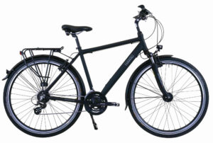 Hawk Trekking Gent Premium Black 2023 28"; Diamant