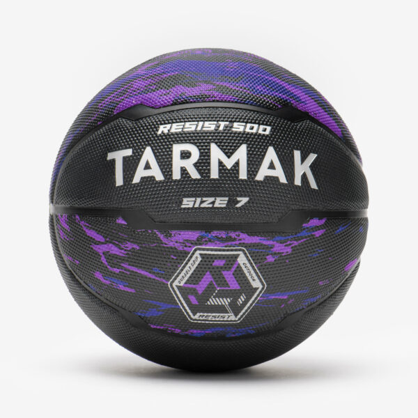 Basketball Grösse 7 - R500 violett/schwarz