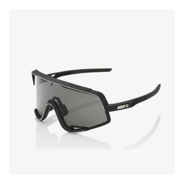Brille 100% Glendale Soft Tact Black Smoke Lens