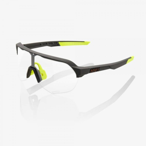 Brille 100% S2 Soft Tact Cool Grey - Photochrome Linse