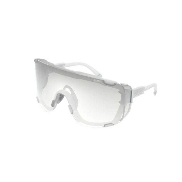 Brille POC Devour Weiß Transparente Gläser