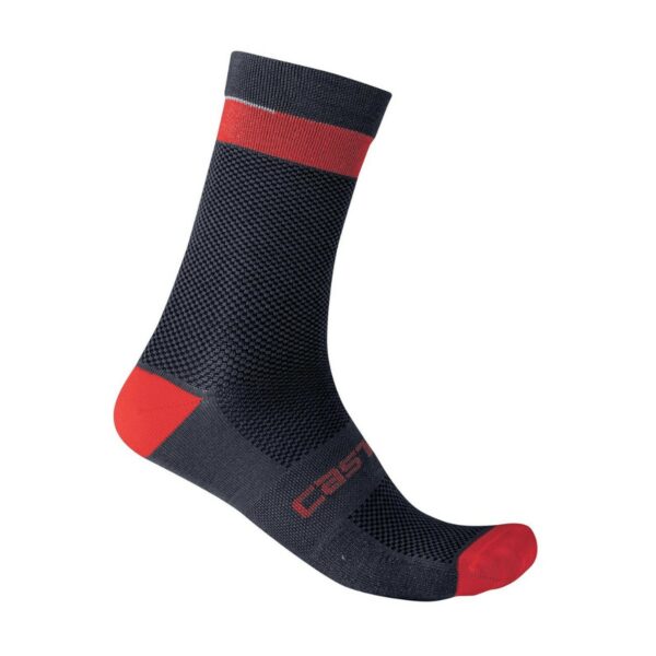 Castelli Alpha 18 Socken Blau, Größe L/XL