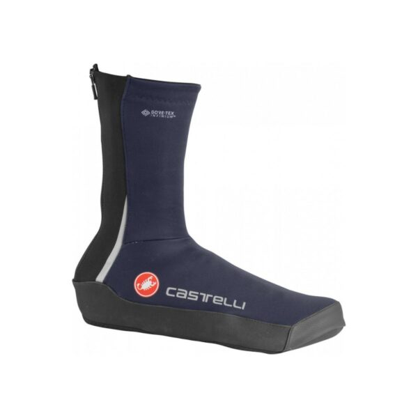 Castelli Intenso UL Überschuh Blau Savile Blau Schwarz, Größe XL