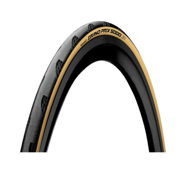 Continental-Reifen Grand Prix 5000 All Seasons TR Schwarz Creme 700x25, mm-Typ 700X25