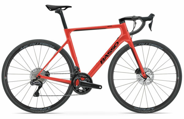 Basso Astra Shimano Ultegra Di2 Disc Samoa Red 2022 28"; Diamant