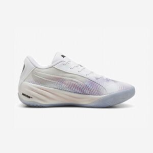 Damen/Herren Basketball Schuhe - Puma All Pro Nitro weiss