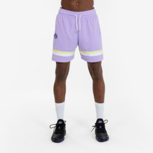 Damen/Herren Basketball Shorts NBA Lakers - SH 900 violett