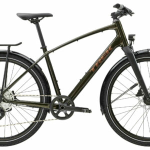 Trek Dual Sport 3 Equipped Gen 5 Black Olive 2023 28"; Diamant