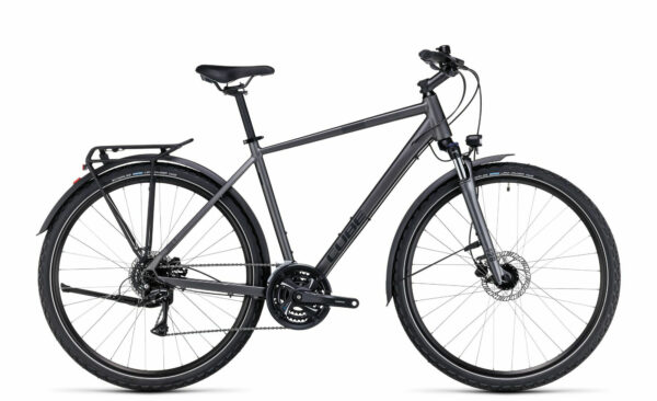 Cube Nature Allroad graphite´n´black 2023 28"; Diamant