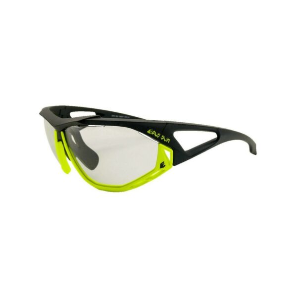 Eassun Epic Photochromic Glasses Schwarz Gelb Fluor