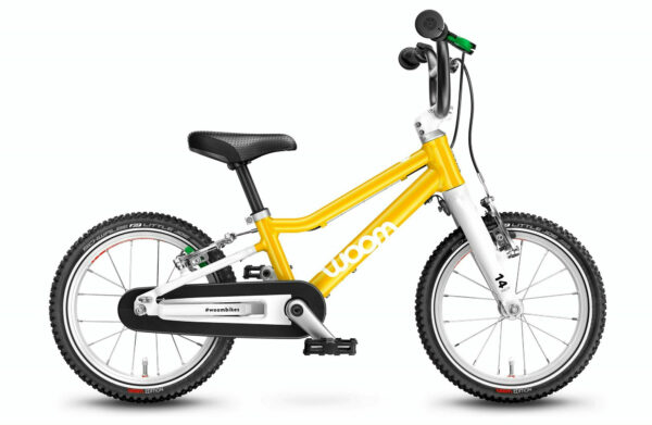 Woom Original 2 sunny yellow 2023 14"; Diamant