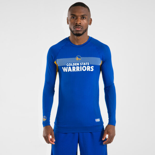 Funktionsshirt Basketball UT500 NBA Golden State Warriors Damen/Herren blau