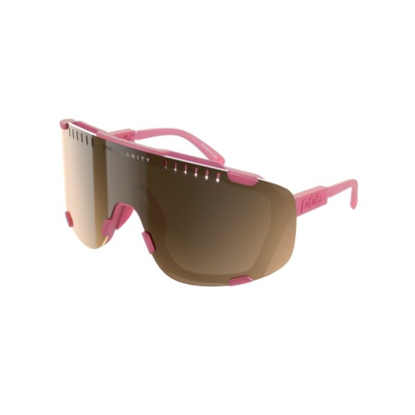 Gläser POC Devour Rosa Brille Braune