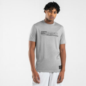 Herren Basketball T-Shirt - TS500 Fast grau