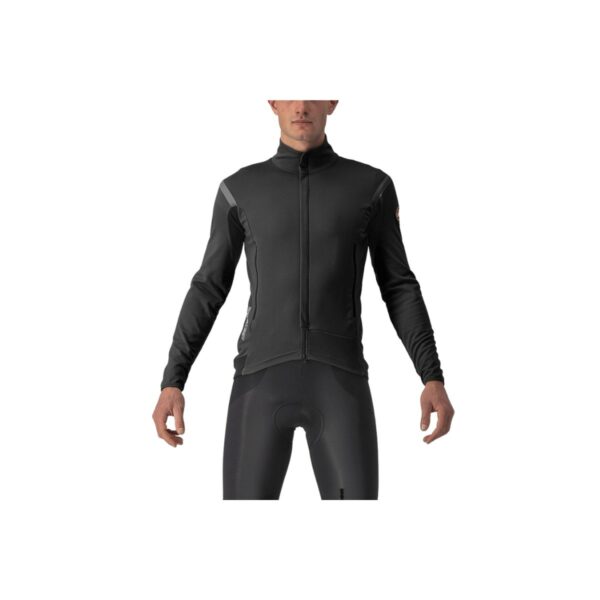 Jacke Castelli Perfetto Ros 2 Schwarz|Reflex, Größe M