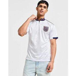 Score Draw England '89 Retro Home Shirt - Herren, White