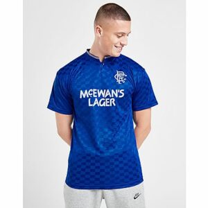 Score Draw Rangers FC '88 Retro Home Shirt - Herren, Blue