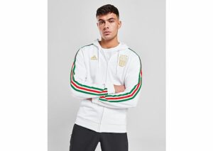 adidas Italy DNA Full Zip Hoodie - Herren, White