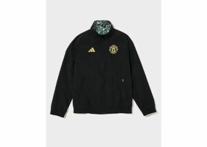 adidas Manchester United Stone Roses Kids Anthem Jacke, Black / Multicolor