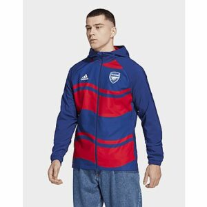 adidas FC Arsenal Windbreaker - Herren, Victory Blue / Better Scarlet