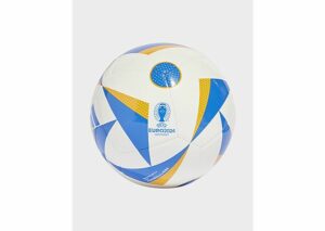 adidas Fußballliebe Club Ball - Damen, White / Glow Blue / Lucky Orange