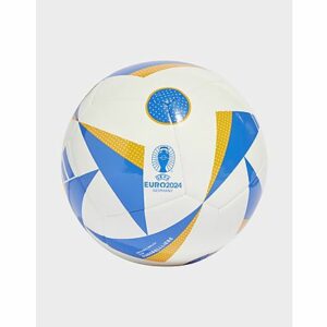 adidas Fußballliebe Club Ball - Damen, White / Glow Blue / Lucky Orange