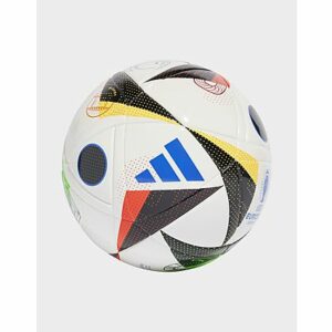 adidas Fußballliebe Kids League Ball, White / Black / Glow Blue