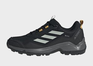 adidas Terrex Eastrail GORE-TEX Wanderschuh, Core Black / Wonder Silver / Preloved Yellow