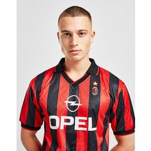 Score Draw AC Milan '96 Home Retro Shirt Herren - Herren, Red