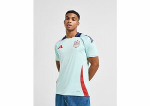 adidas Spanien Tiro 24 Competition Trainingstrikot - Herren, Halo Mint / Ray Red