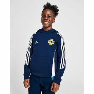 adidas Northern Ireland Tiro 24 Hoodie Junior, Blue