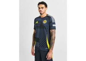adidas Scotland 2024 Euro Badge Home Shirt - Herren, Blue