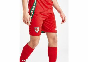 adidas Wales 2024 Home Shorts Junior, Red