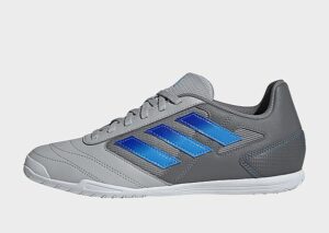 adidas Super Sala II IN Fußballschuh - Damen, Grey Two / Lucid Blue / Blue Burst