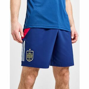 adidas Spanien Tiro 24 Competition Downtime Shorts - Herren, Victory Blue / Ray Red