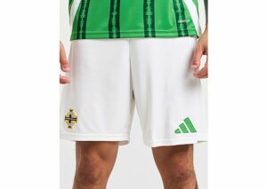 adidas Northern Ireland 2024 Home Shorts - Herren, White