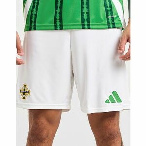 adidas Northern Ireland 2024 Home Shorts - Herren, White