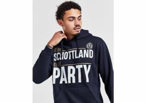 Official Team Scotland 'Kein Schottland, Keine Party' Hoodie - Herren, Navy