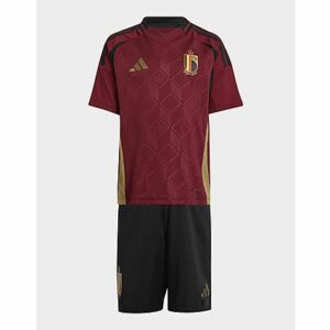 adidas Belgien 24 Mini-Heimausrüstung - Damen, Team Coll Burgundy 2 / Black