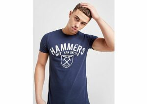 Official Team West Ham United Hammers T-Shirt Herren - Herren, Navy