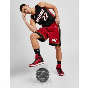Jordan NBA Miami Heat Swingman Shorts Herren - Herren, Tough Red/Black/White