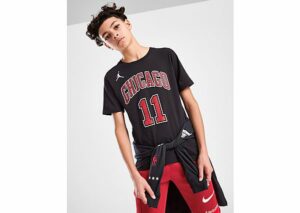 Jordan NBA Chicago Bulls Statement T-Shirt Junior, Black