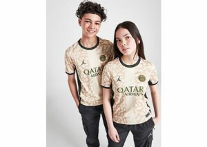 Jordan Paris Saint Germain 2023/24 Fourth Shirt Junior, Brown