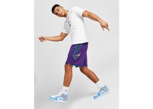Jordan NBA Charlotte Hornets Swingman Shorts Herren - Damen, Purple