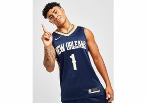 Nike NBA New Orleans Pelicans Williamson #1 Jersey Herren - Herren, College Navy