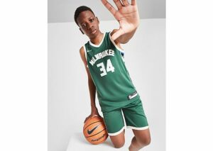 Nike NBA Milwaukee Bucks Jersey Kinder - Kinder, Green