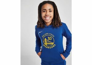 Nike NBA Golden State Warriors Curry #30 Hoodie Junior, Blue