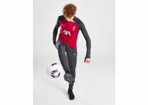 Nike Liverpool FC Strike Drill Top Junior - Damen, Gym Red/Anthracite/Wolf Grey