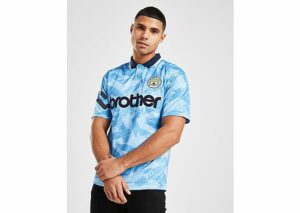Score Draw Manchester City FC '92 Home Retro Trikot Herren - Herren, Blue