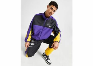 Nike NBA LA Lakers Starting Five Tracksuit - Herren, Field Purple/Black/Amarillo